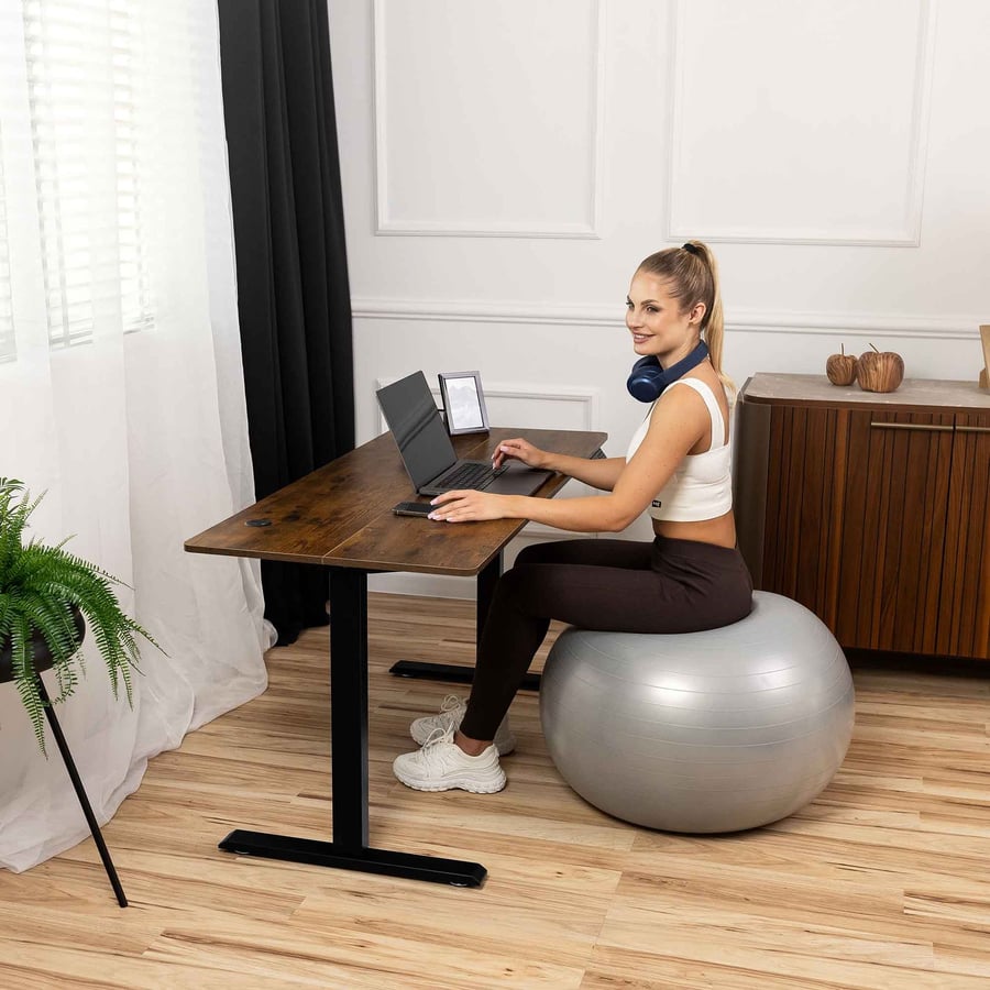 Biurko 120 i 140 brązowe - 1