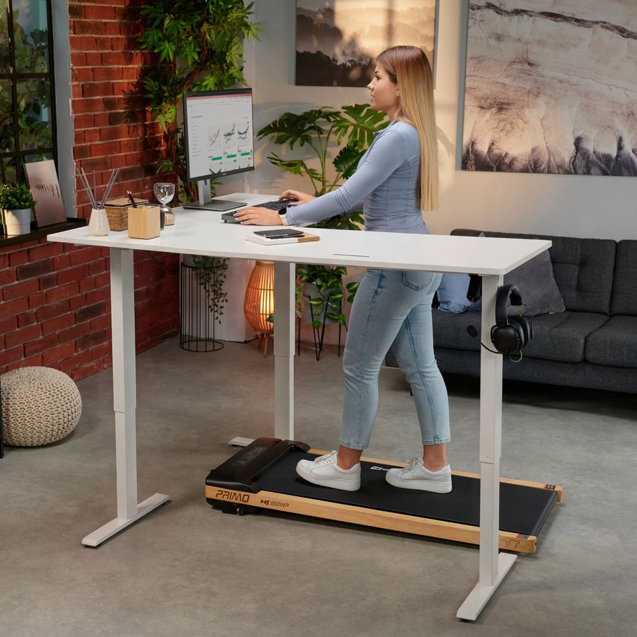 Biurko narożne regulowane 160x1 - 5