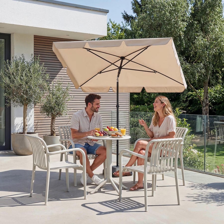 Zestaw 4 krzeseł ogrodowych CAR - 4