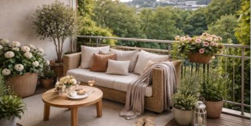 Balkon Ideen - Wie Sie Ihren Balkon gemütlich und modern gestalten