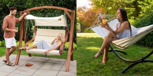 Hängematte oder Hollywoodschaukel – was ist bei der Auswahl wichtig?