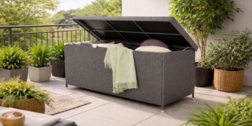 Gartenpolster Aufbewahrung - Ideen & Tipps für Winter und Regen