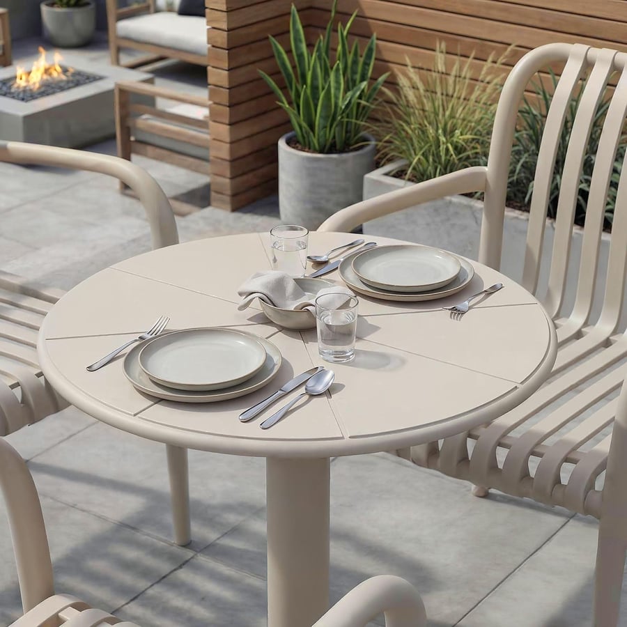 Stół ogrodowy okrągły 60cm DEGO - 1