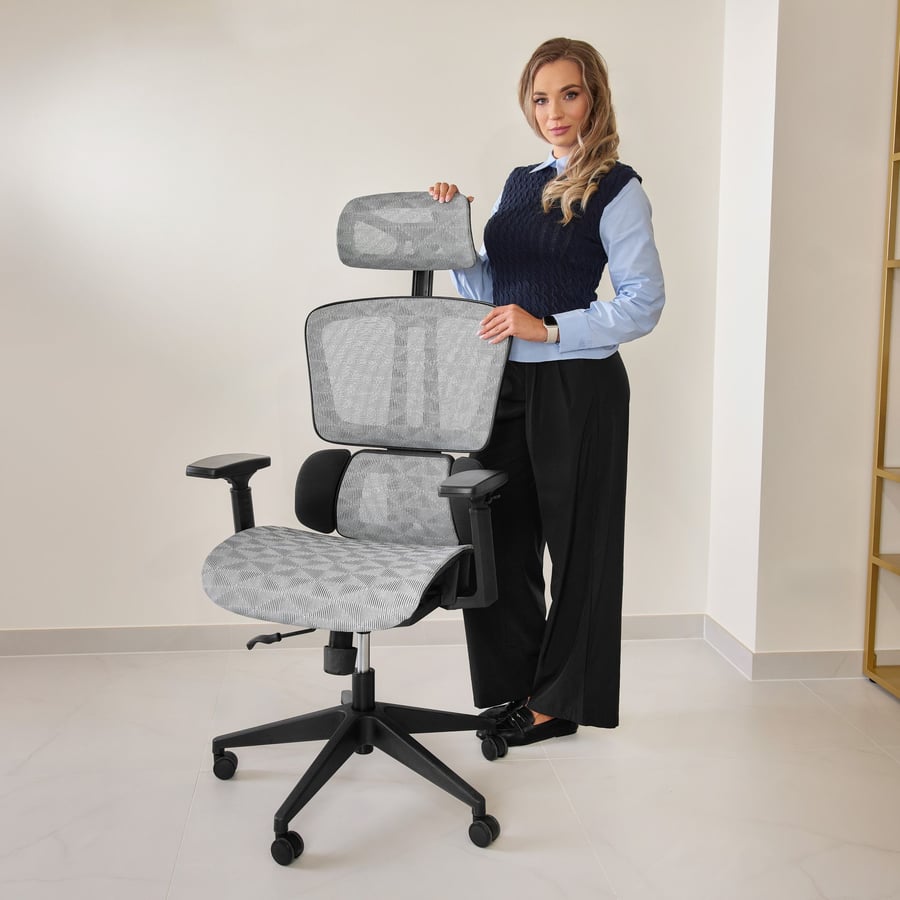 Fotel biurowy PREDA DV-122OC - - 15
