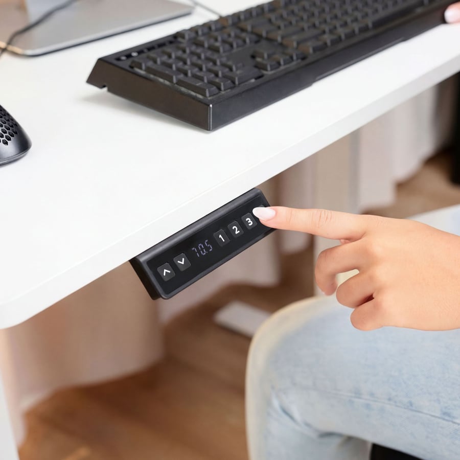 Biurko narożne regulowane lewos - 14