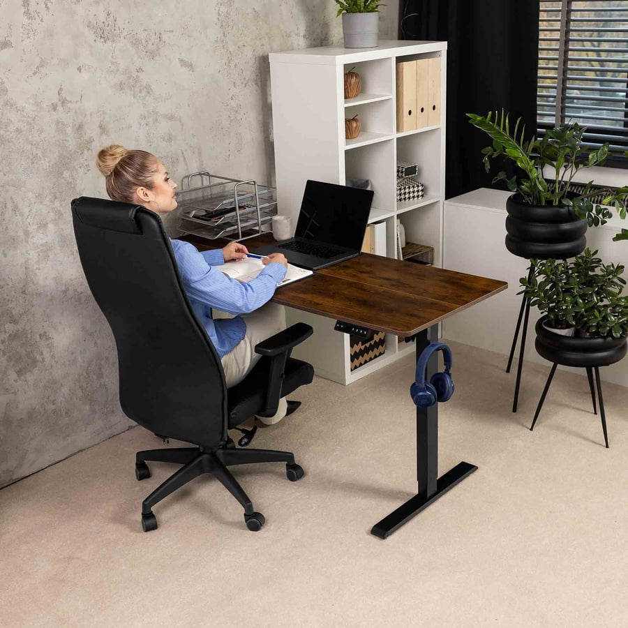 Biurko 120 i 140 brązowe - 1