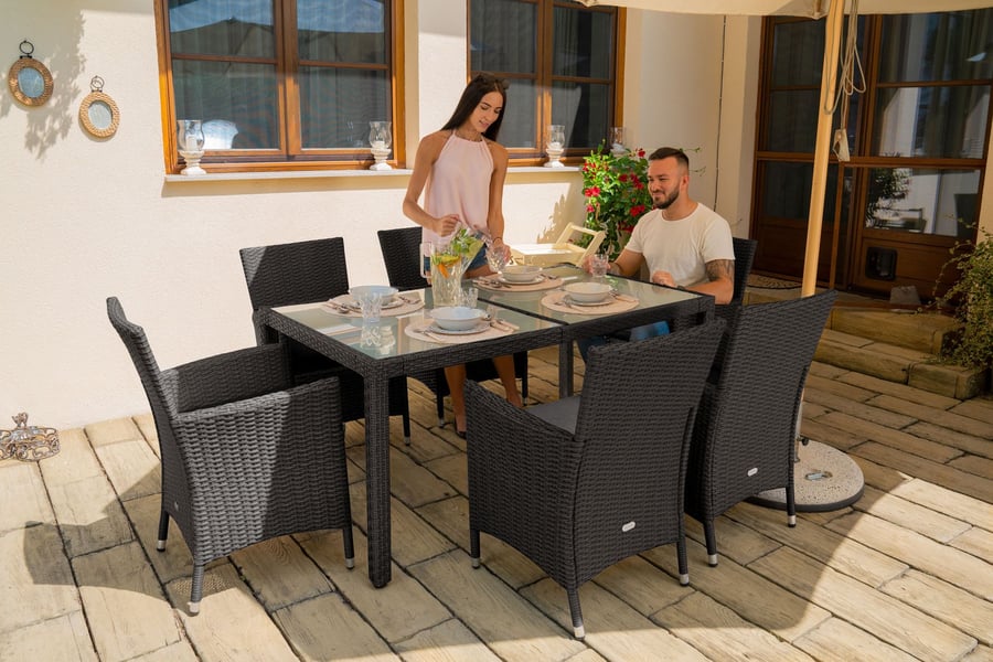 Verona ciemnoszara 6+1 - 1