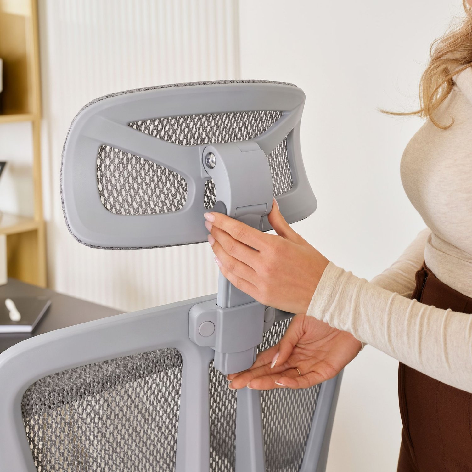 Ergonomischer Bürostuhl Romalo - grau_5