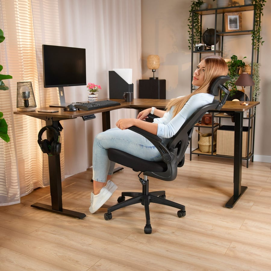 Biurko narożne regulowane (ZW-S - 17