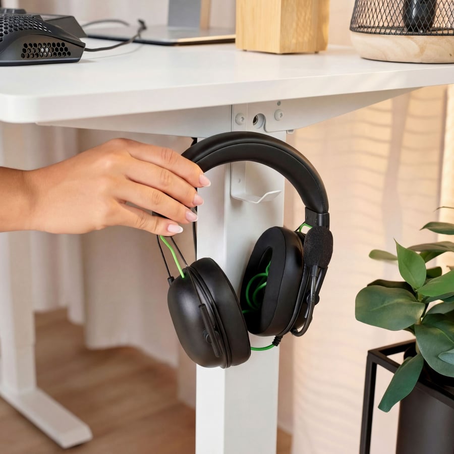 Biurko narożne regulowane 160x1 - 13