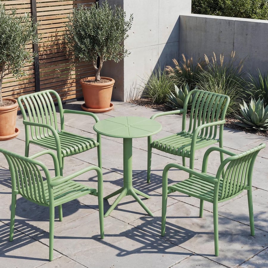 Stół ogrodowy okrągły 60cm DEGO - 5