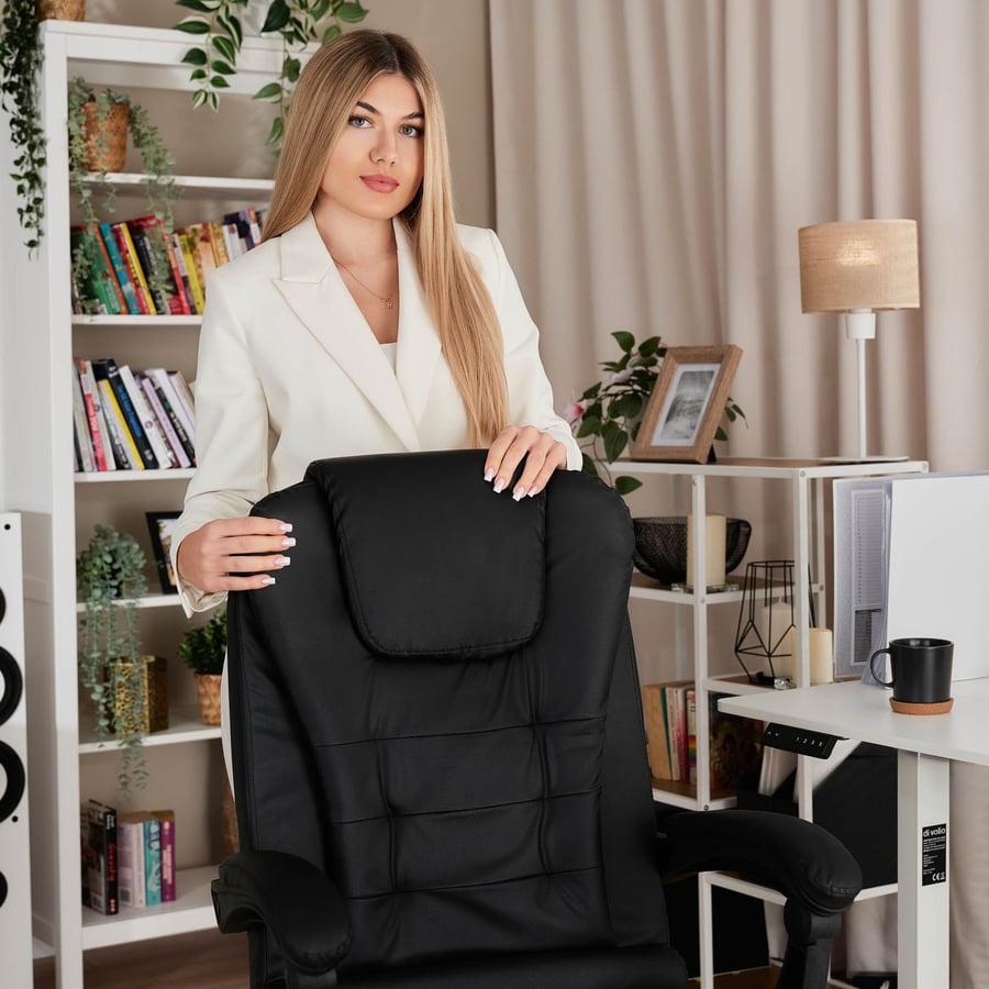 Fotel Baldo czarny sesja - 7