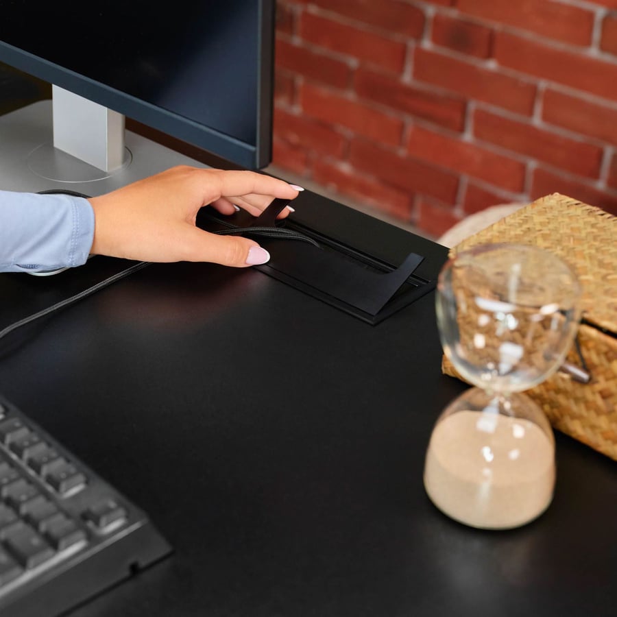 Biurko narożne regulowane lewos - 8