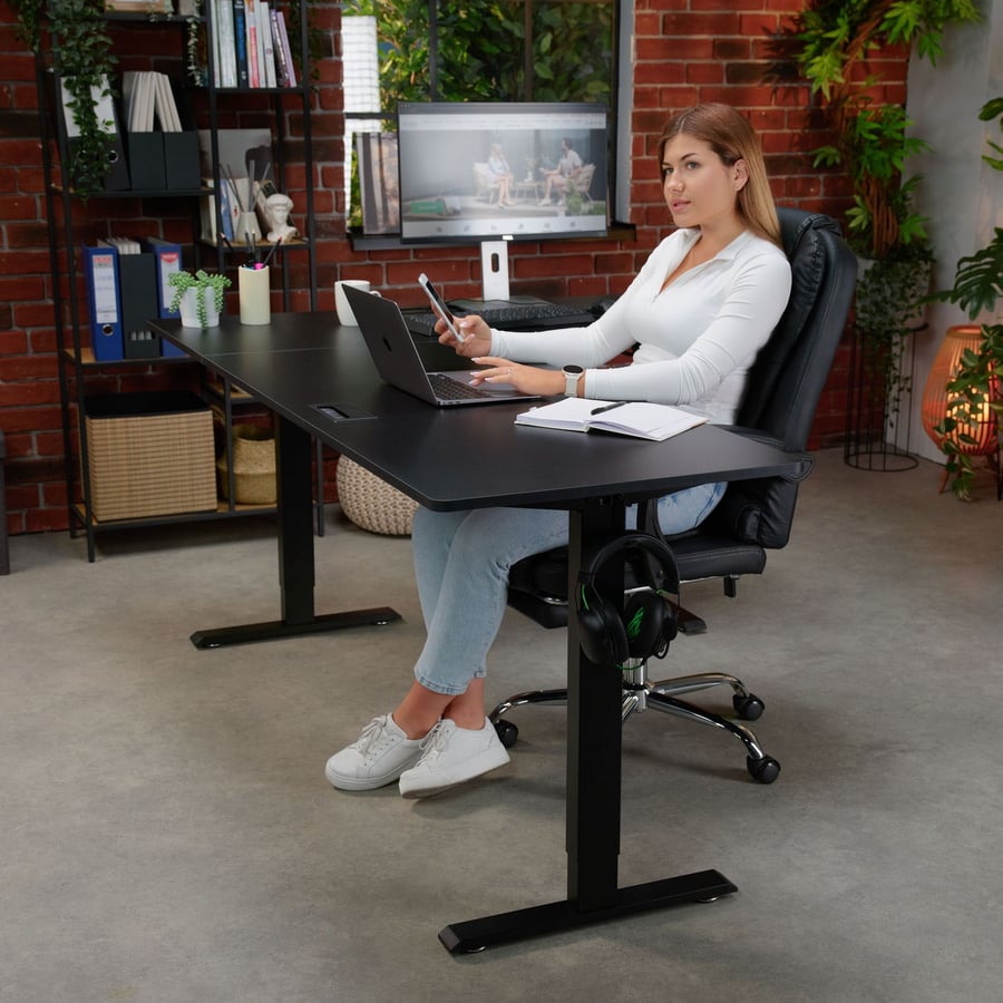 Biurko narożne regulowane (ZW-S - 3