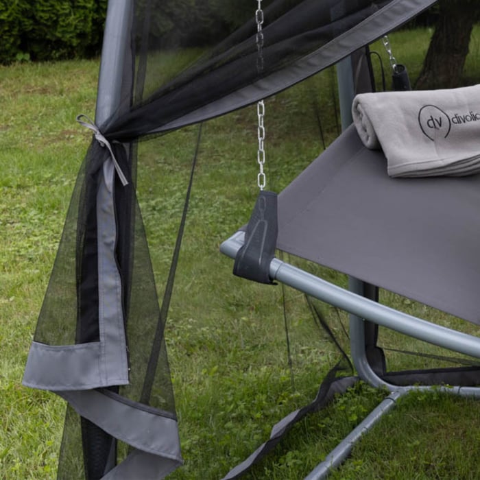 Houpací síť Treviso je kus nábytku určený pro klidnou a pohodlnou relaxaci v zahradě. 