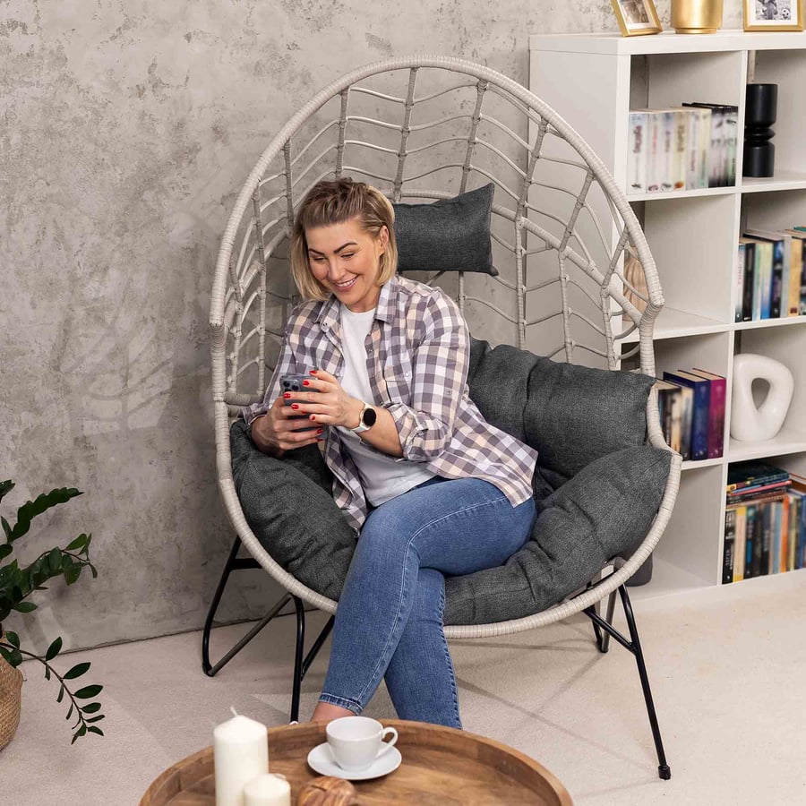 Fotel ogrodowy ALCAMO DV-054GA - 4