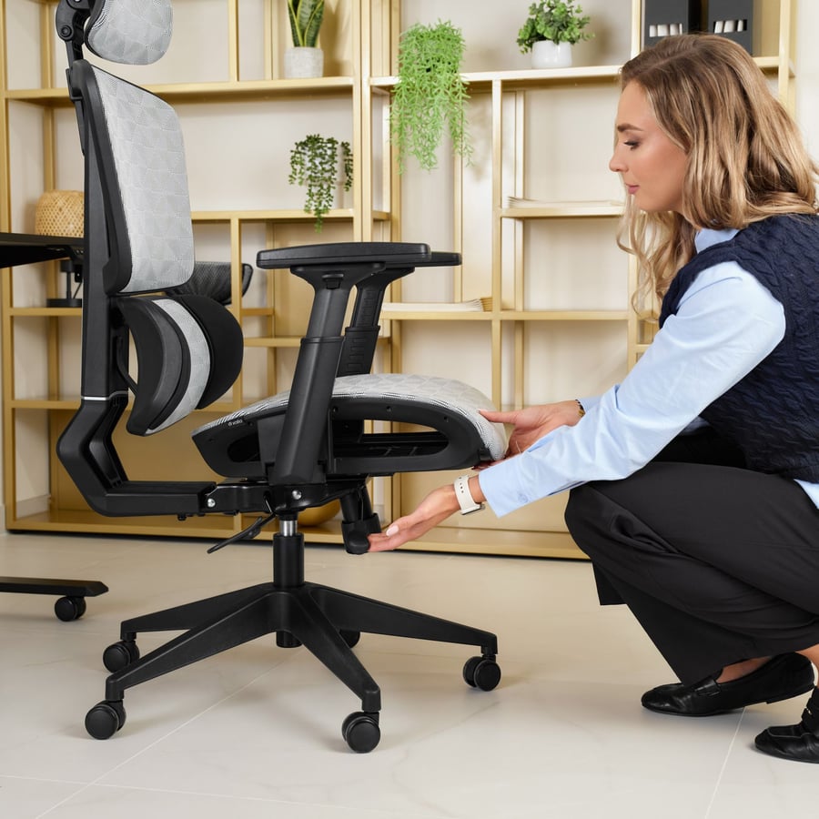 Fotel biurowy PREDA DV-122OC - - 6