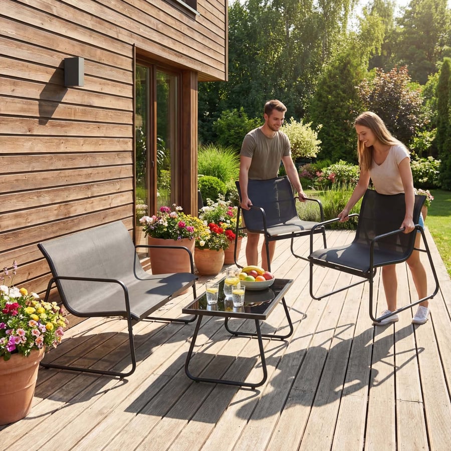Zestaw mebli ogrodowych VIESCO - 5