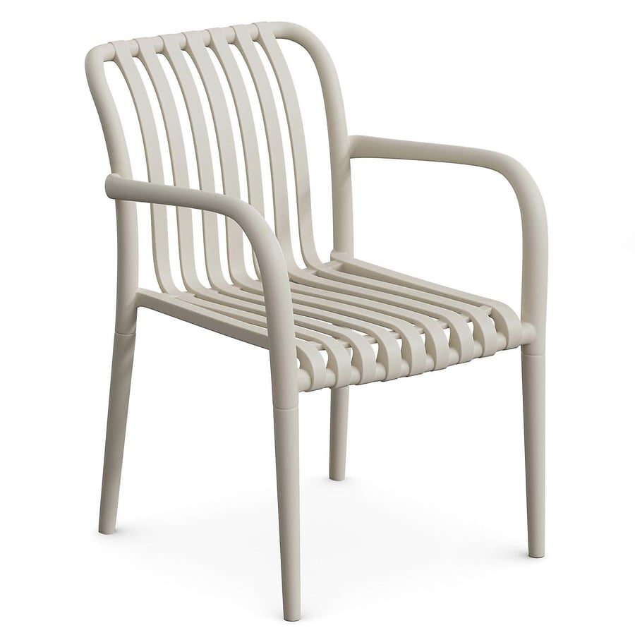 Zestaw 4 krzeseł ogrodowych CAR - 1