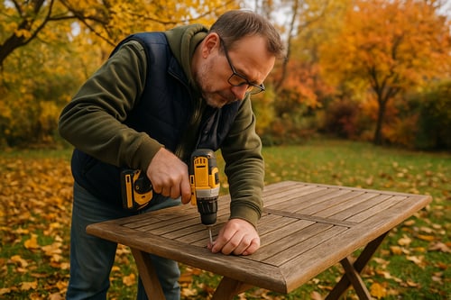 Jak obnovit zahradní nábytek? Tipy pro renovaci zahradního nábytku