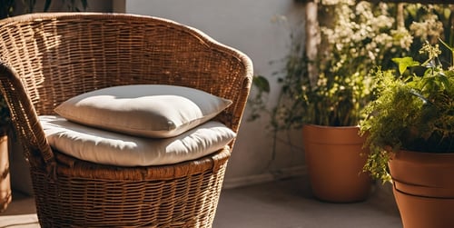 Textilní doplňky na balkon a terasu – Jak pečovat o polštáře, deky a koberce na balkon?