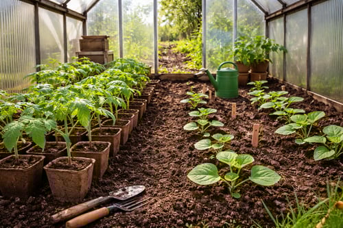 Předpěstování sazenic ve skleníku: rajčata, papriky, okurky krok za krokem
