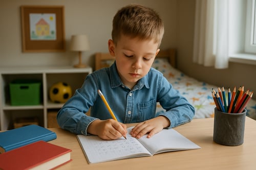 Psací stůl pro prvňáčka. Jak vybrat psací stůl a židli pro školáka?