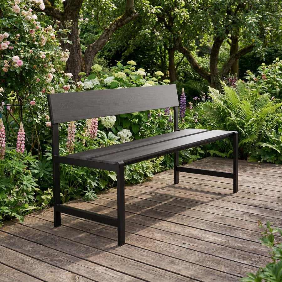Ławka ogrodowa 130 cm ITRI DV-1 - 4