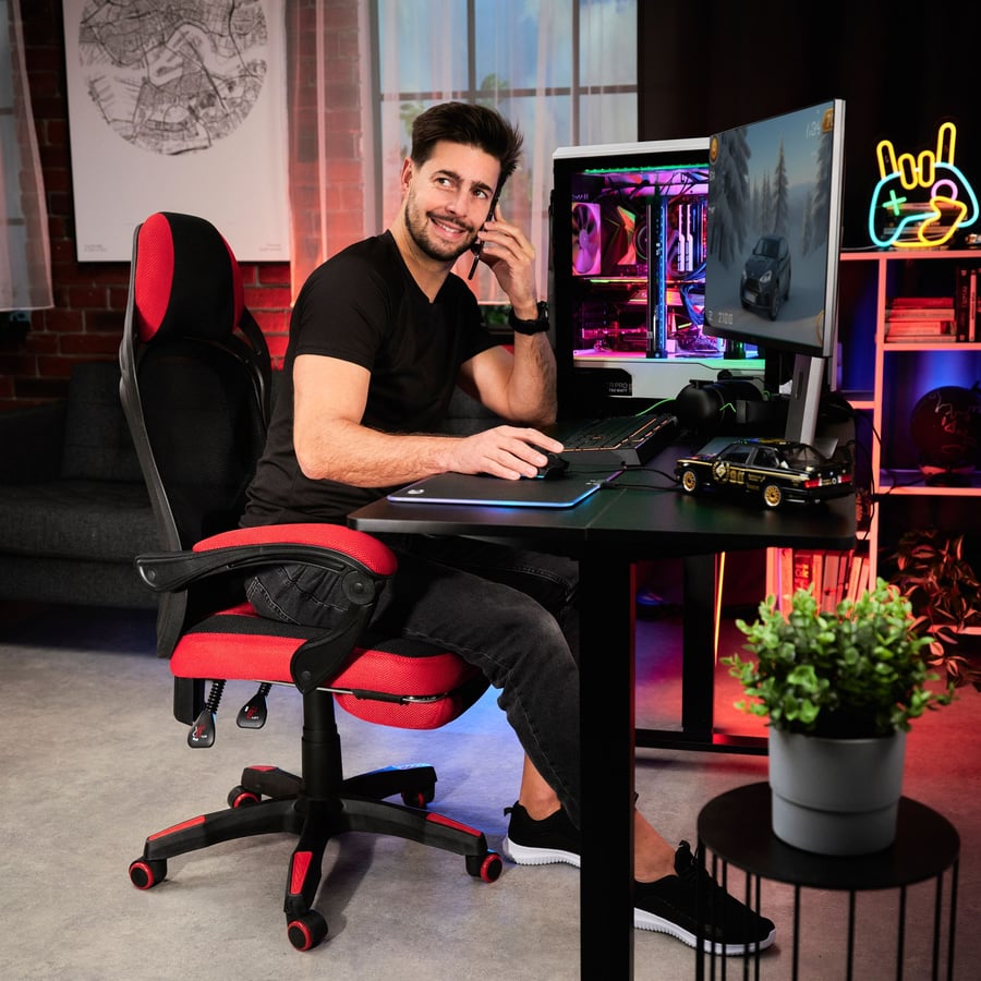 Sporte czerwone sesja model - 3