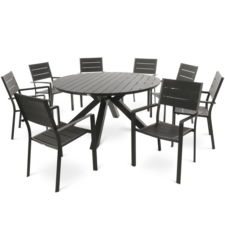 Zestaw mebli Osimo 8+1 - round - 7