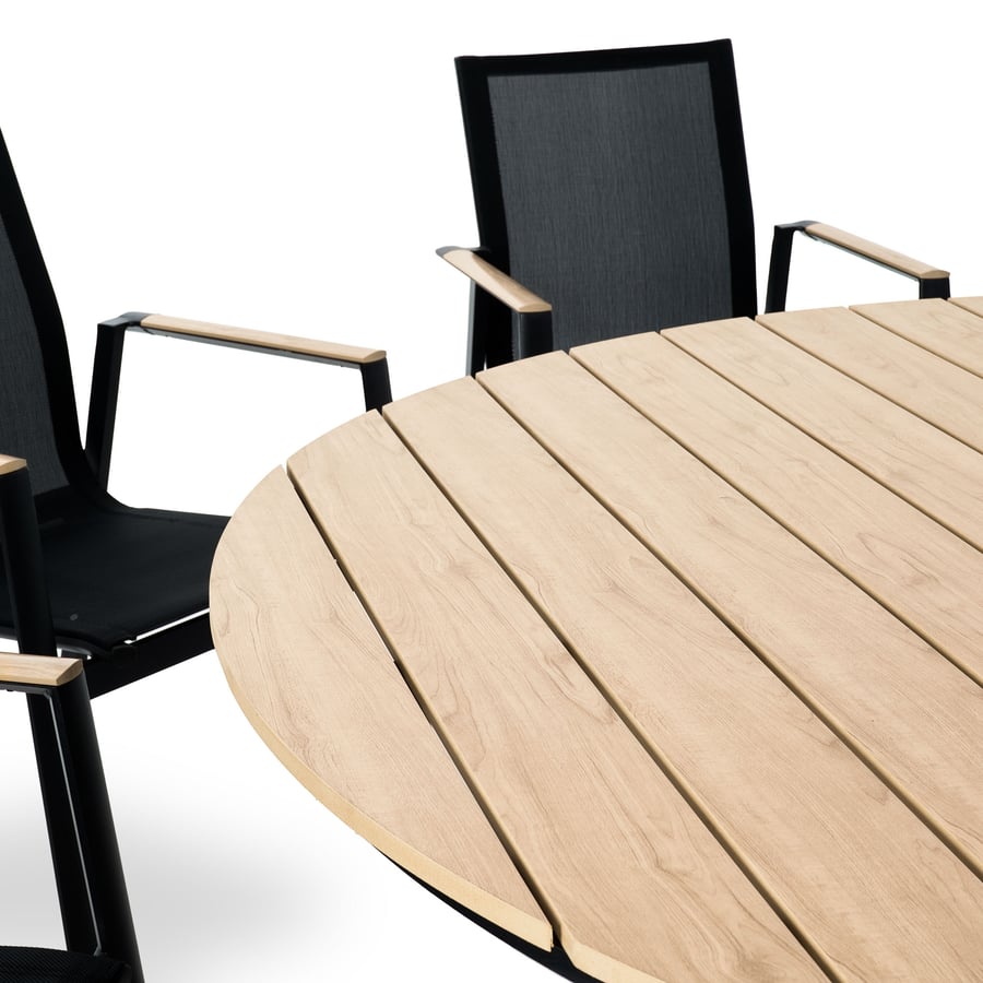 Zestaw mebli Ozzano 8+1 - round - 9