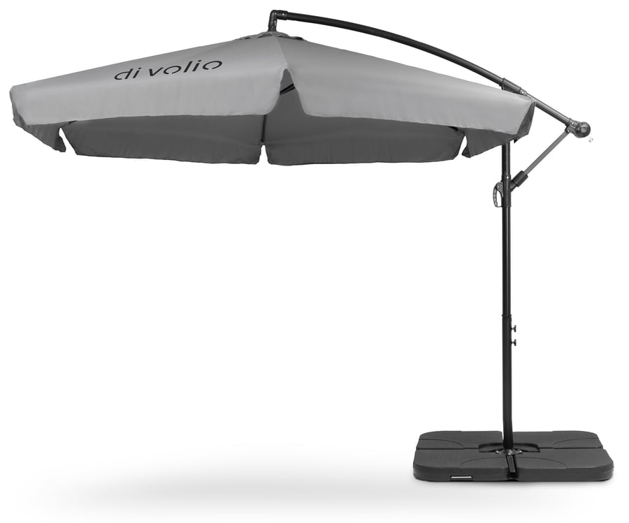 Parasol ogrodowy EMPOLI z podst - 5