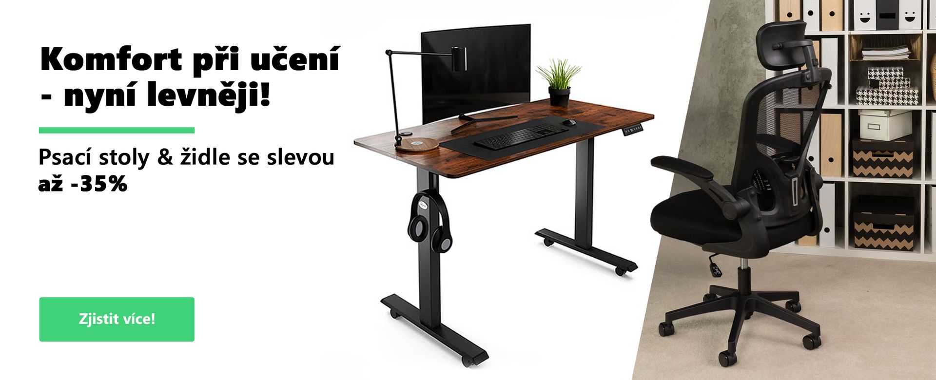 Komfort při učení - nyní levněji!