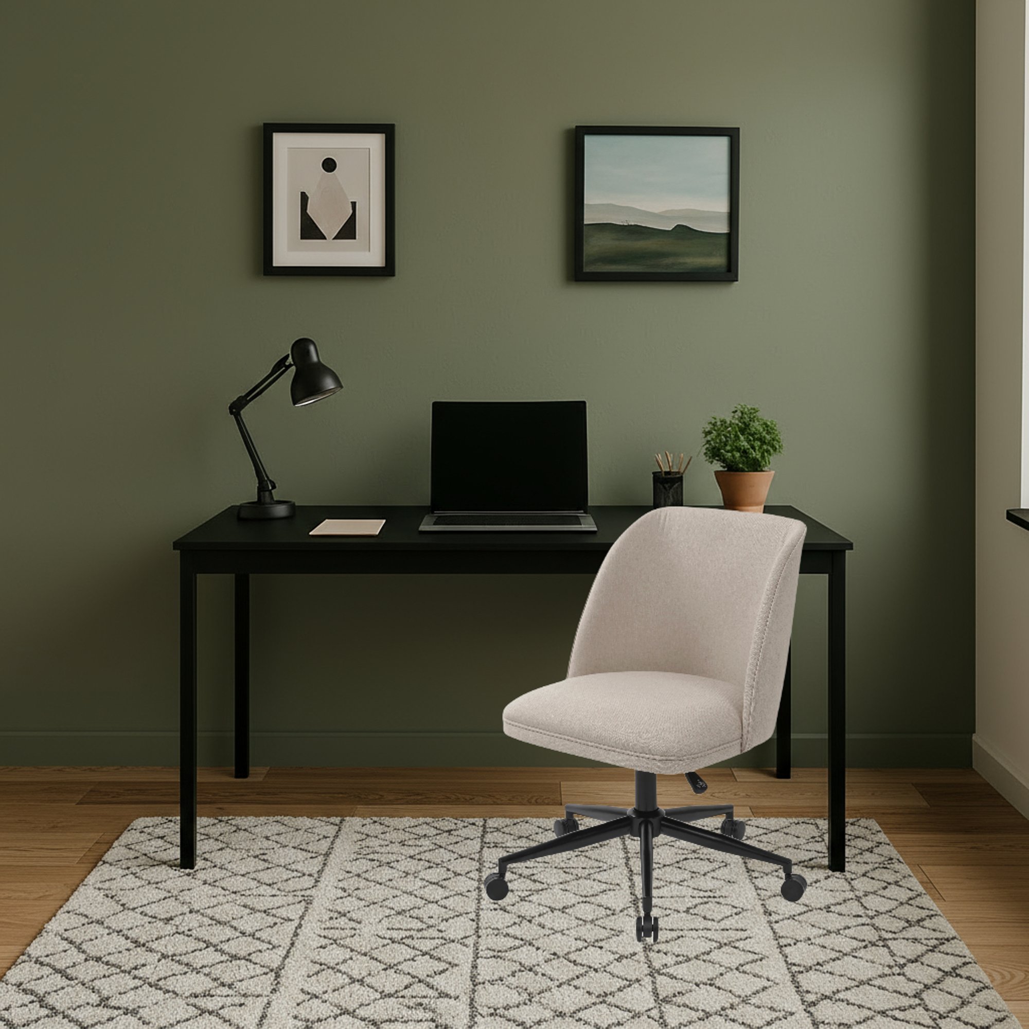 Ergonomické kancelářské křeslo Fano je klasický model navržený s ohledem na pohodlí a estetiku.