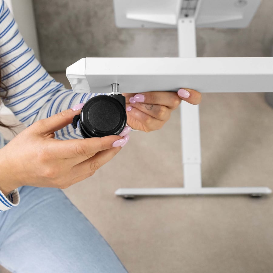 biurko 120 i 140 białe - 6