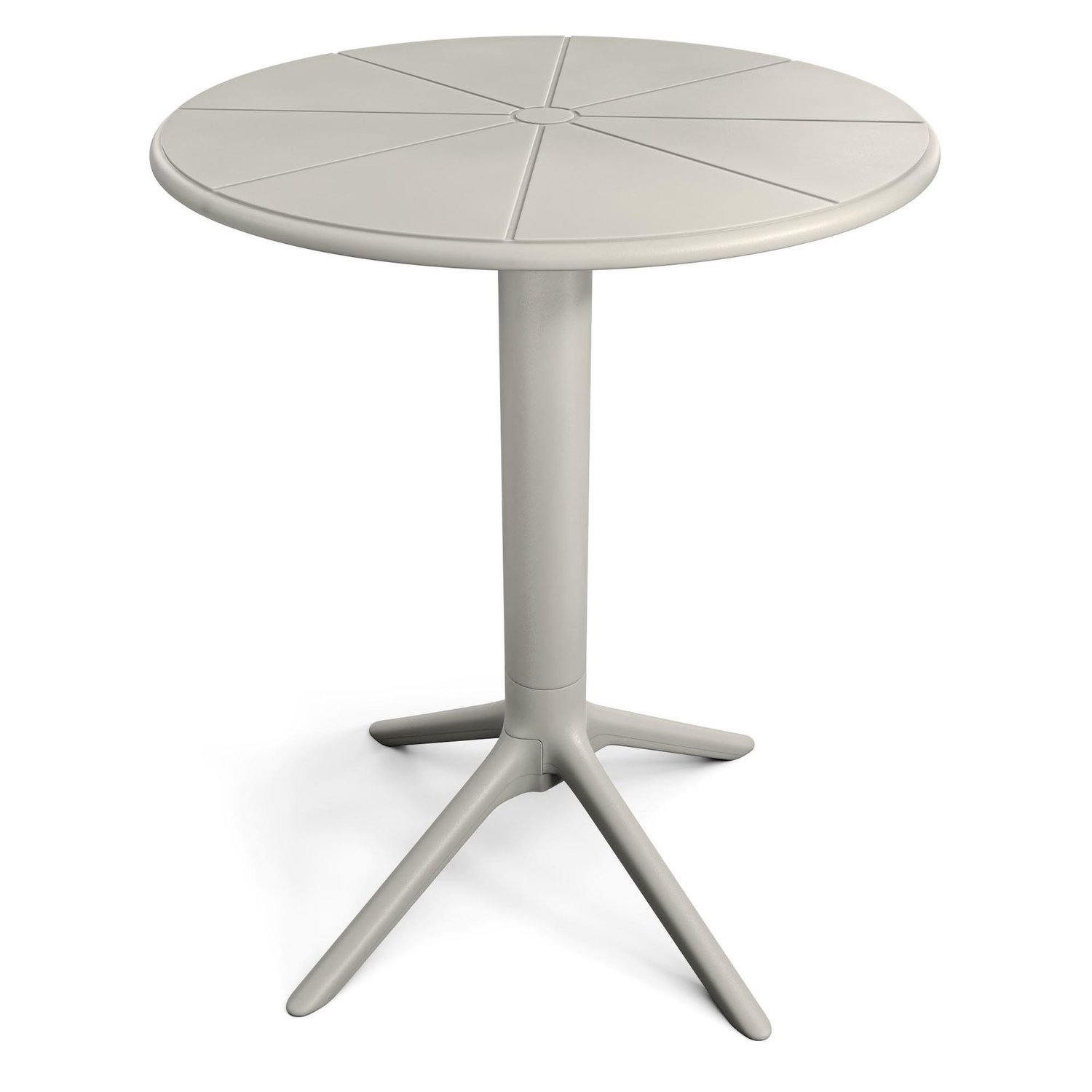 Zahradní kulatý stůl 60 cm Dego béžový