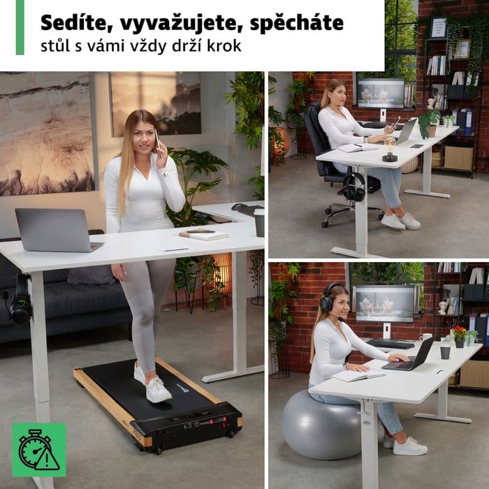 Model Trani je rohový pracovní stůl
