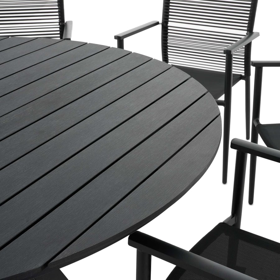 Zestaw mebli Ottana 8+1 - round - 6