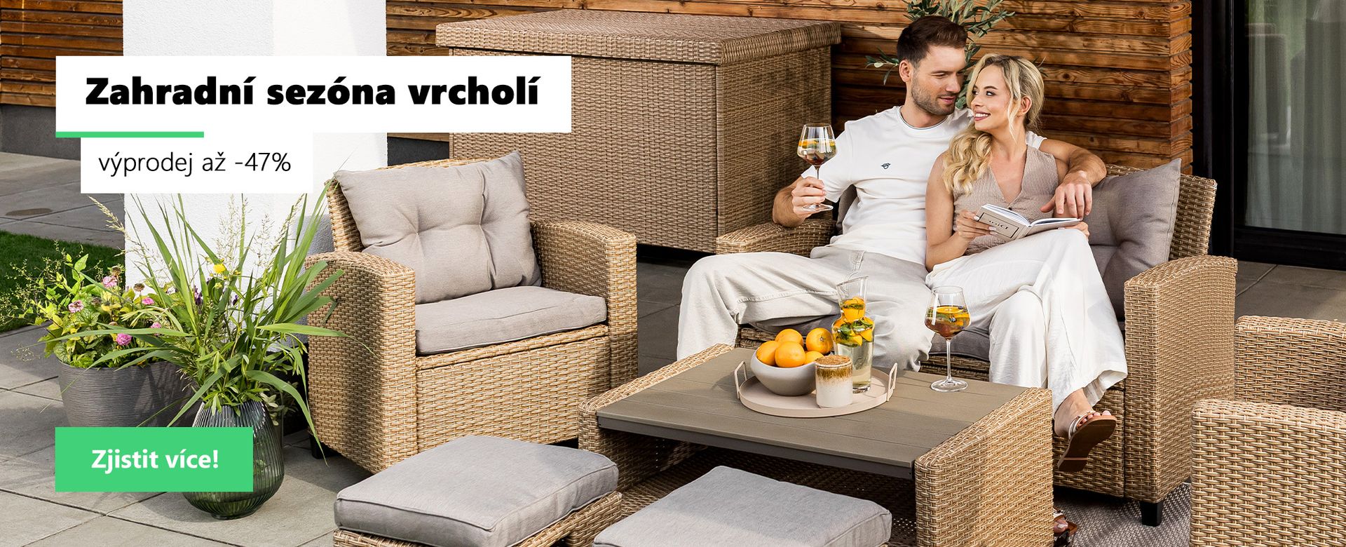 Zahradní sezóna vrcholí