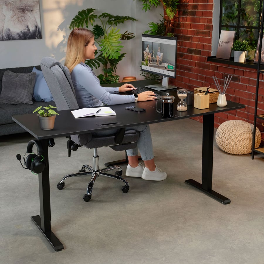 Biurko narożne regulowane lewos - 3