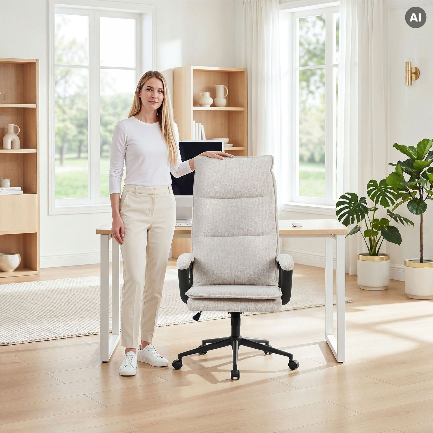 Bürostuhl Arcore - beige_3