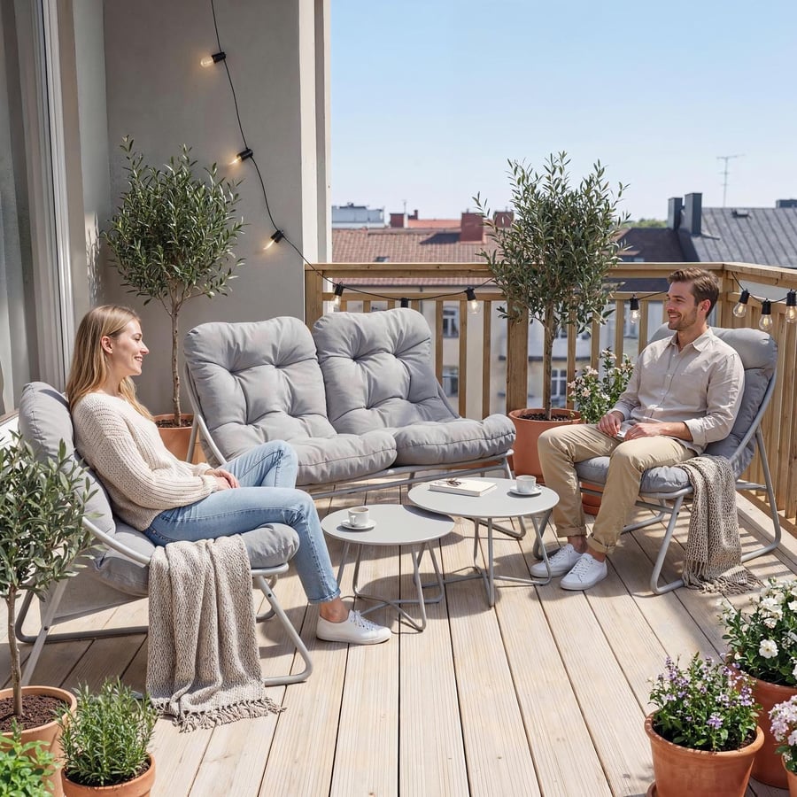 Zestaw mebli ogrodowych ARSOLI - 4