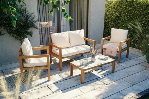 Gartenmöbel aus Holz richtig imprägnieren