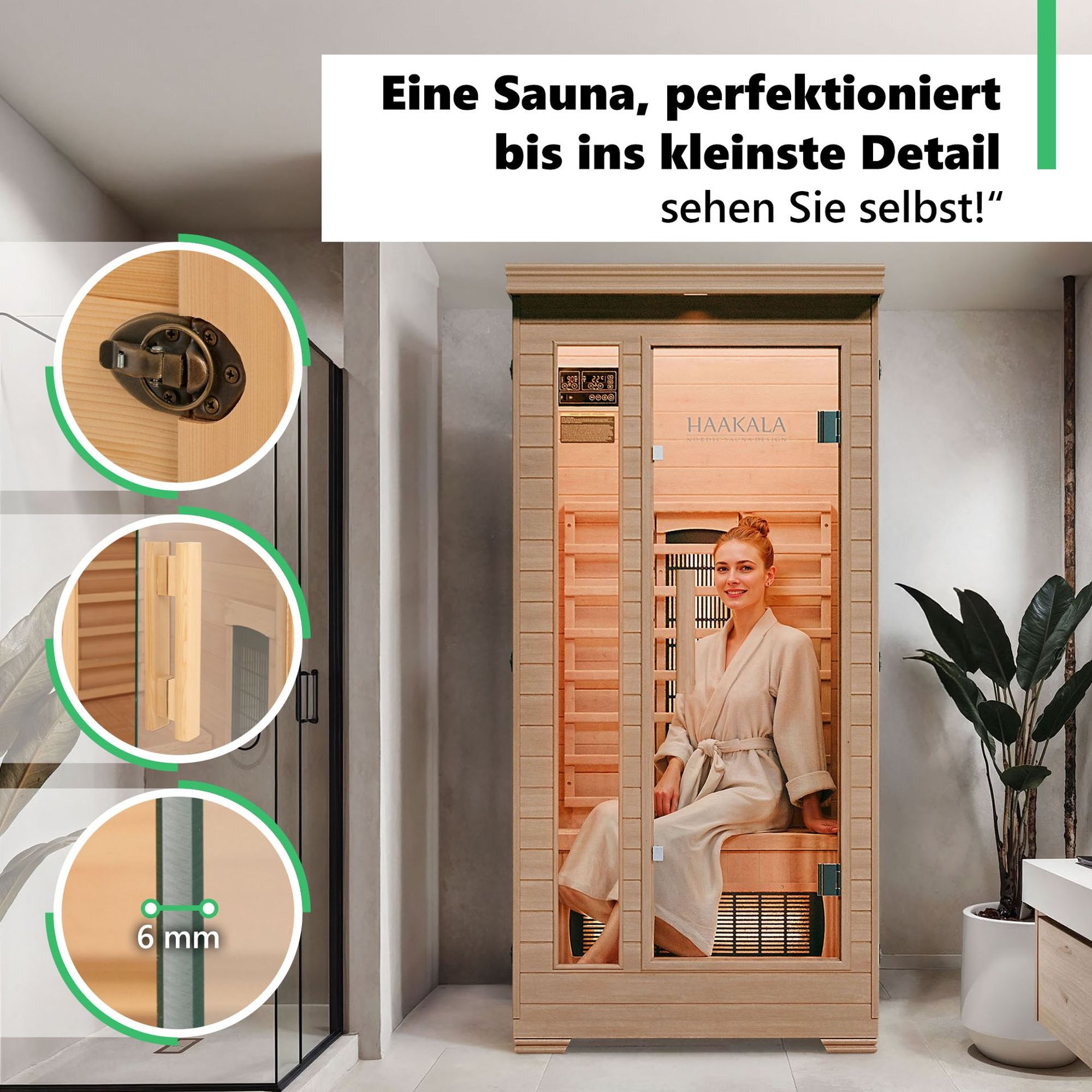 Vorteile einer eigenen Infrarotsauna für zu Hause