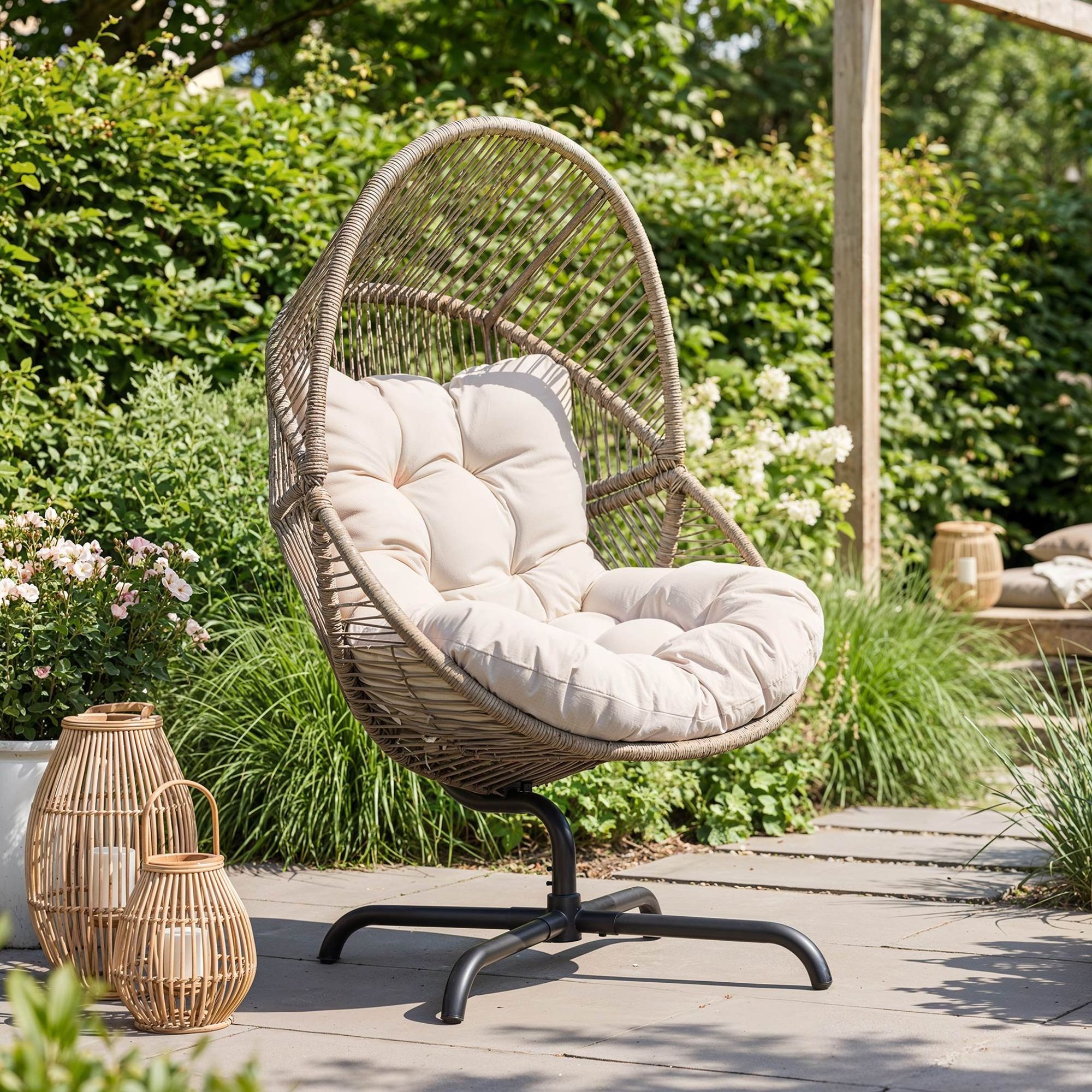 Hinsetzen. Drehen. Entspannen.