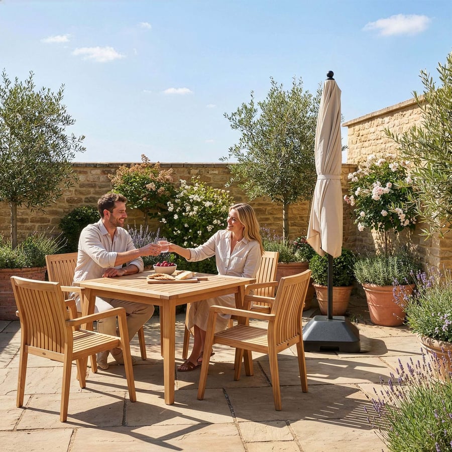 Parasol ogrodowy ANKONA DV-148G - 4