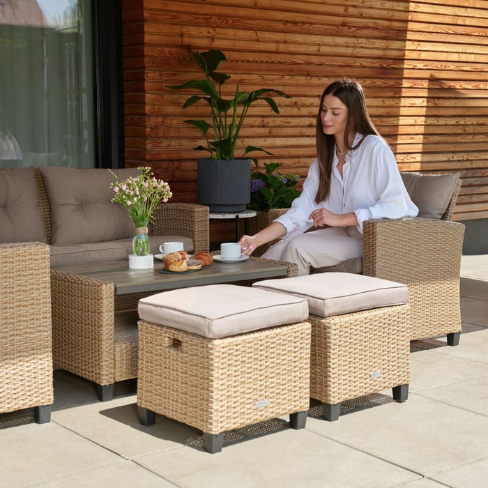 Langlebiges Polyrattan