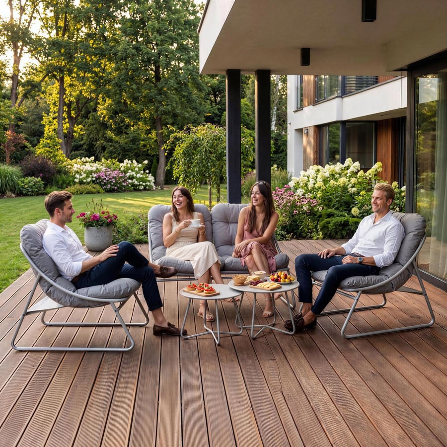 Zestaw mebli ogrodowych ARSOLI - 9