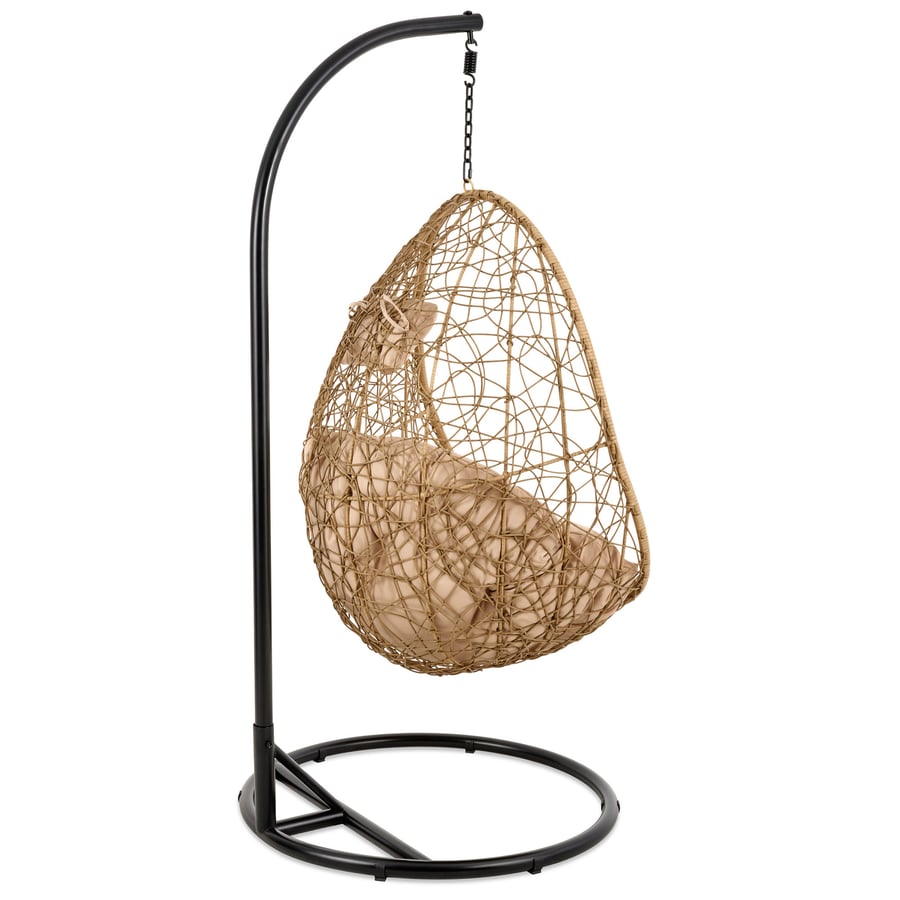 Hängesessel BACOLI Schwarz/Grau - 10