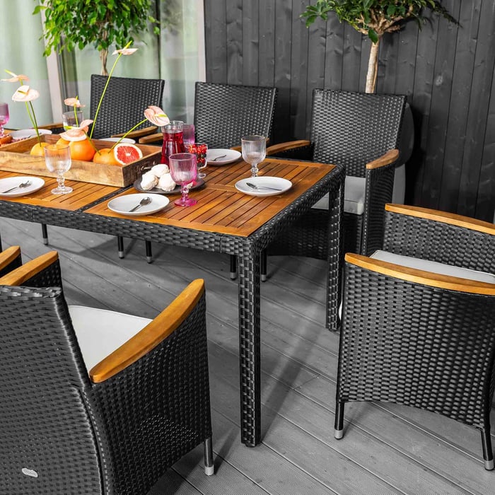 Langlebiges Polyrattan